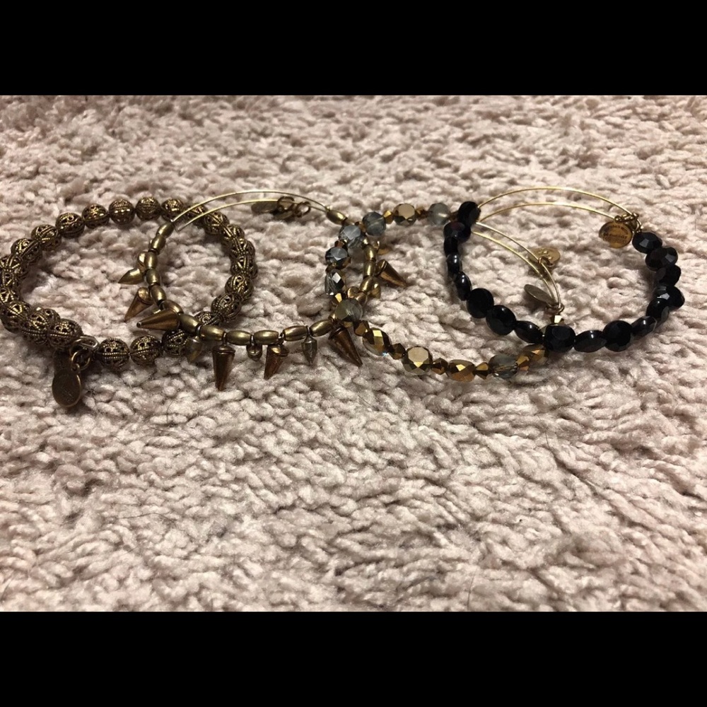 Alex and Ani set of 4